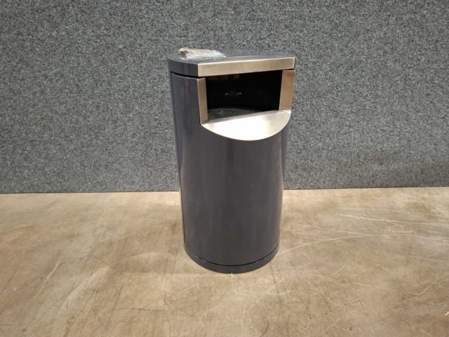 1573127-3 Avfallsbehållare LENNOX Ø400x720 mm, grå