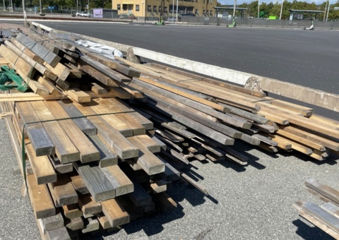 Joists 45×95 mm, C24 – approx. 150 pcs – varying lengths