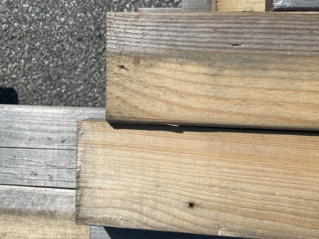 1571831-5 Joists 45×95 mm, C24 – approx. 150 pcs – varying lengths