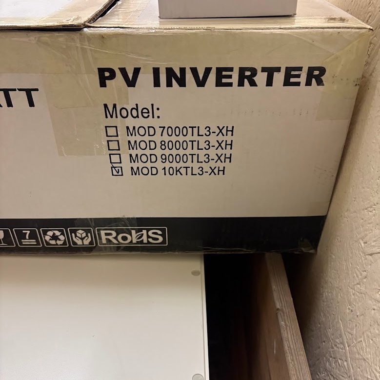 1575750-2 1 PV inverter Growatt MOD 10KTL3-XH (used)