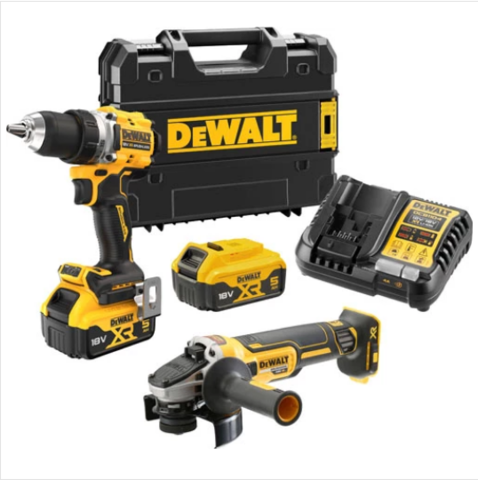 1575741-1 Dewalt 18V DCD800P2T/DCG405N XR Tool Kit