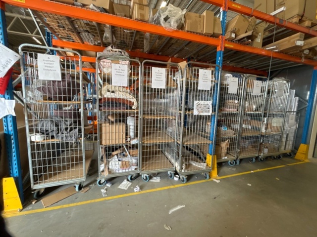 1486386-1 Shelf trolleys 7 pcs