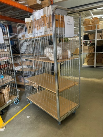 1486386-5 Shelf trolleys 7 pcs