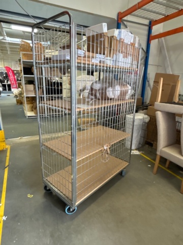 1486386-6 Shelf trolleys 7 pcs