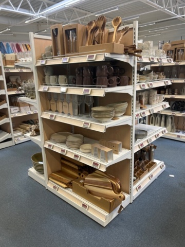 1486388-6 Shop shelves 4 pcs