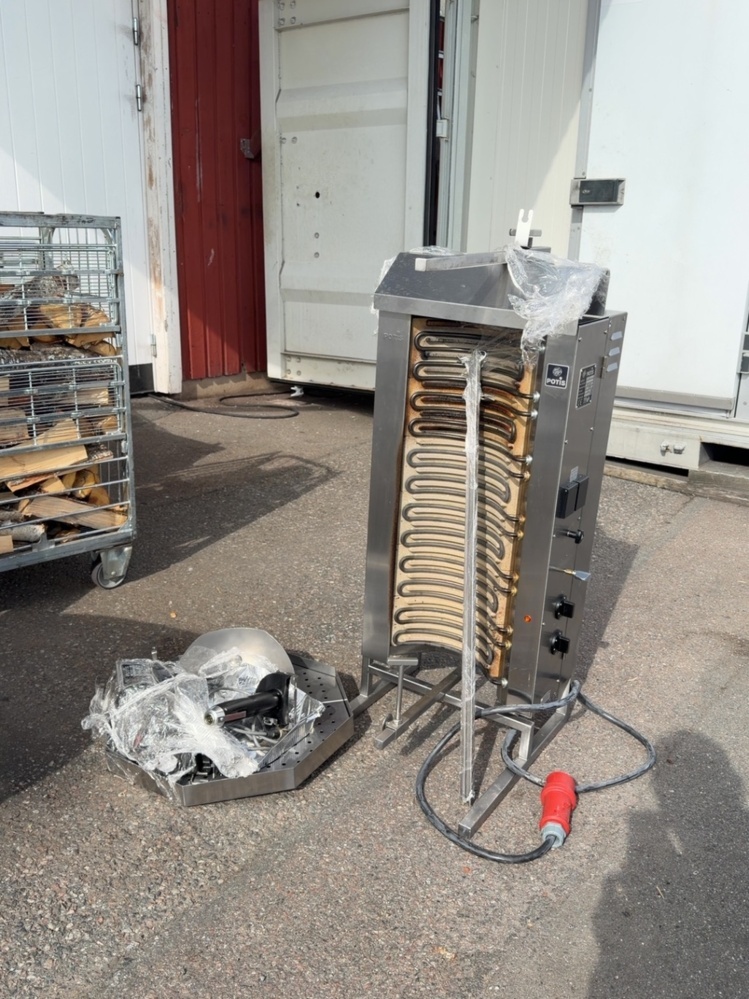 1422000-1 Kebab grill - POTIS E3-S