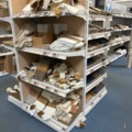 1486388-10 Shop shelves 4 pcs