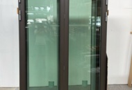 1571833 Kastrup pardörrar/altandörrar – trä/alu, 3-glas – 1600 × 2542 mm, 12 st