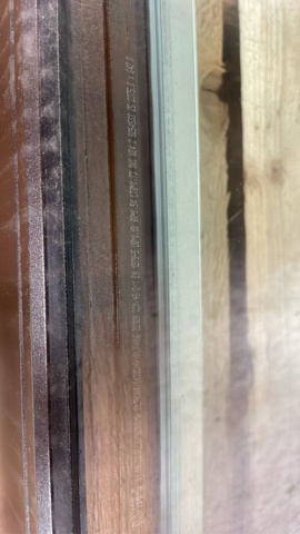 1571833-10 Kastrup pardörrar/altandörrar – trä/alu, 3-glas – 1600 × 2542 mm, 12 st