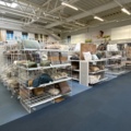 1486389-1 Butiksinredning - Sektionsrader med hyllor