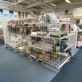 1486389-2 Butiksinredning - Sektionsrader med hyllor