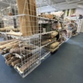 1486389-6 Butiksinredning - Sektionsrader med hyllor