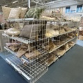 1486389-8 Butiksinredning - Sektionsrader med hyllor
