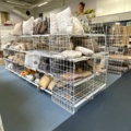 1486389-9 Butiksinredning - Sektionsrader med hyllor
