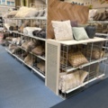 1486389-11 Butiksinredning - Sektionsrader med hyllor