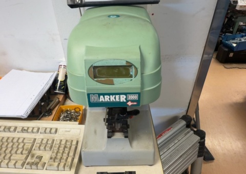 Gravyrmaskin för nycklar - Silca Marker 2000