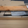 1575762-10 Folding bench set BOHUS2000x600 mm, pine, black
