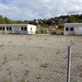 1565964-2 Football field and basketball court with fence