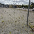 1565964-13 Football field and basketball court with fence