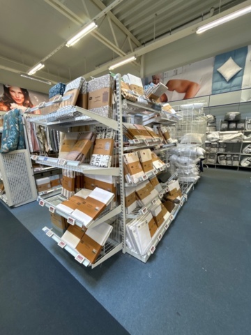 1486391-7 Shop fittings - Shelving sections