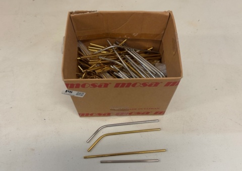 Metalssugrör diverse färger, modeller ca 200 st