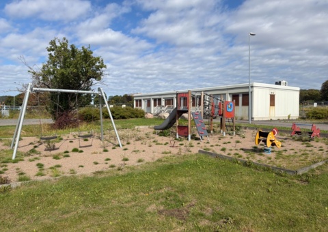 Collection of various playground equipment - Kompan