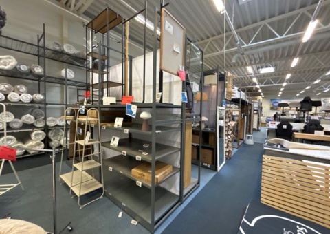 Shop fittings - Shelving systems