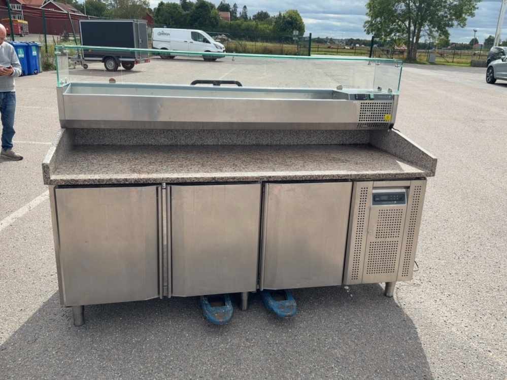 1422022-2 Pizza cooler with salad bar - Tefcold PT-