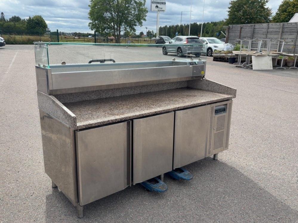 1422022-1 Pizza cooler with salad bar - Tefcold PT-