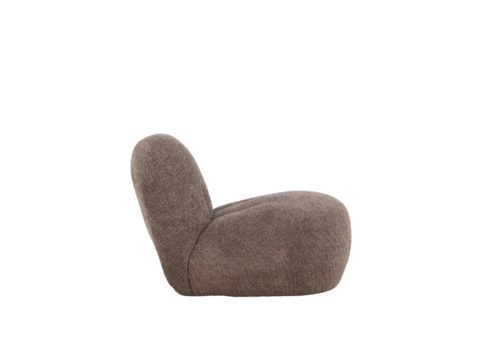 Loungefåtölj brun