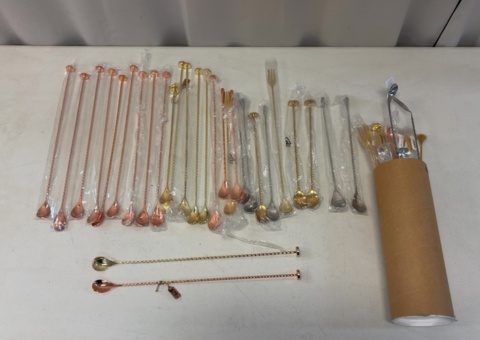 Collection of bar spoons