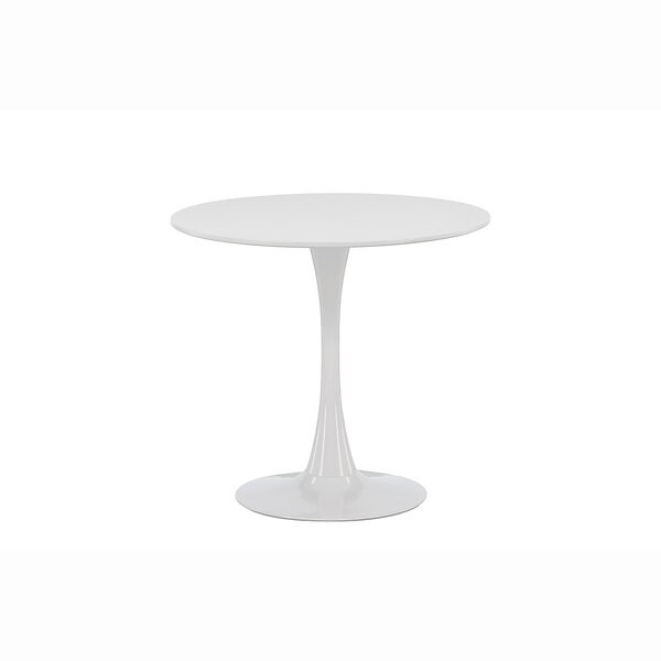 1570274-1 Runt Matbord 80cm vitt