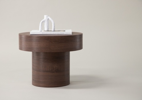 Sidobord 50cm brun
