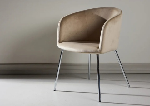 Matstolar 4st Beige