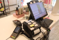 1575843 Cash register with card reader