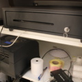 1575843-2 Cash register with card reader