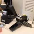 1575843-5 Cash register with card reader