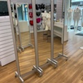 1473637-7 3 st. Speglar på hjul