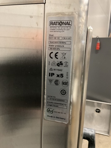 1473655-4 Rationalugn -  selfcooking center 101  WE