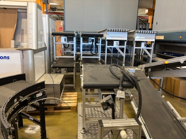 1573143-11 Packing machine with sorting system and roller conveyors - Emotions PSF3500