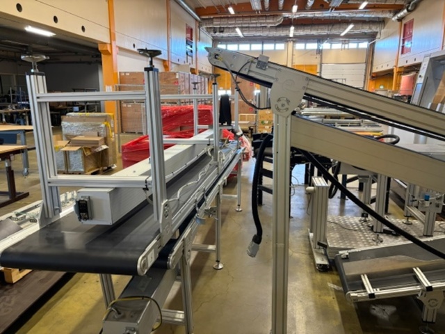 1573143-16 Packing machine with sorting system and roller conveyors - Emotions PSF3500