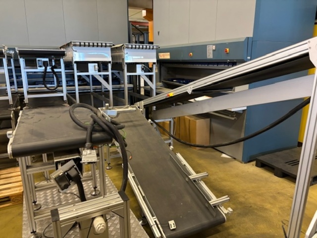 1573143-22 Packing machine with sorting system and roller conveyors - Emotions PSF3500