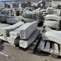 1576075-2 30 pcs Granite Kerbstone Radii