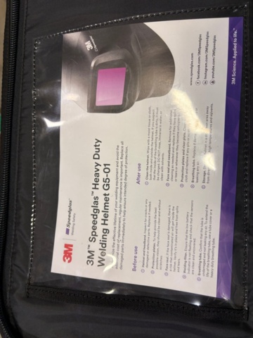1576094-4 Welding helmet - 3M Speedglas G5-01