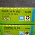 1575857-3 6000 st Bandad Gipsskruv för stål 3.5x25mm, Essve