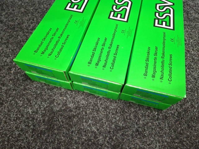 1575862-3 6000 st Bandad Gipsskruv för stål 3.5x41mm, Essve