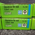 1575868-3 6000 st Bandad Gipsskruv för stål 3.5x41mm, Essve