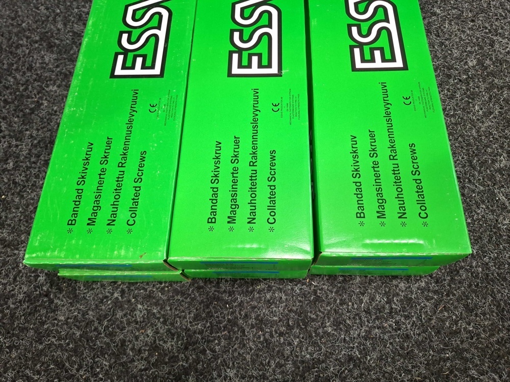 1575870-2 6000 pcs Banded Drywall Screw for steel 3.5x25mm, Essve