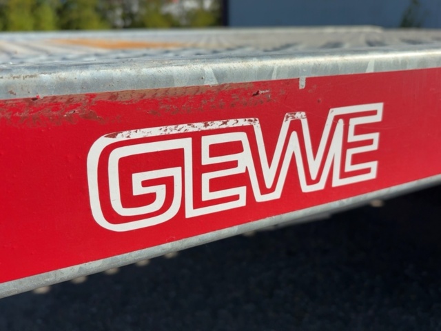 1536022-16 Maskinsläp - Gewe 2021