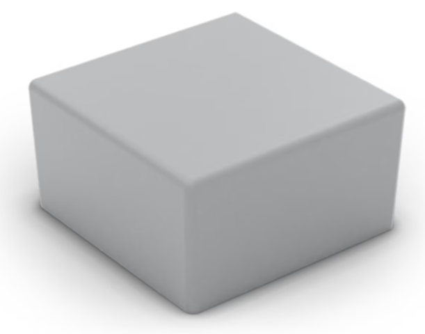 1576114-1 1000 pcs Weland Stål PL5050 plastic caps 50 × 50 mm – end caps for posts and square profiles